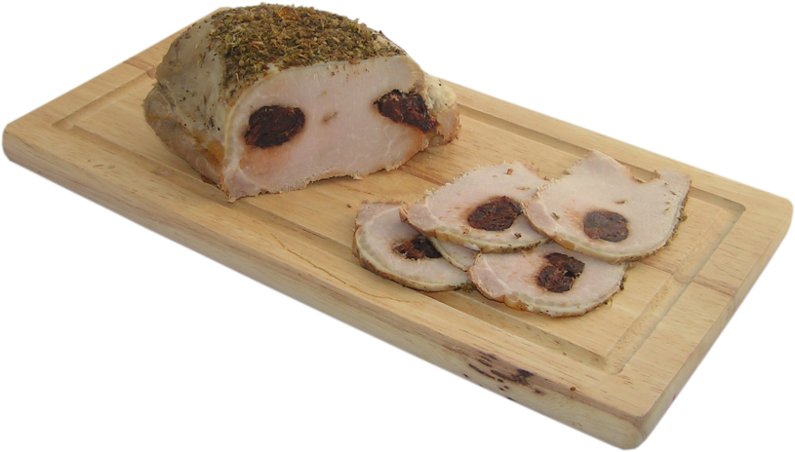 schab z suszonymi pomidorami